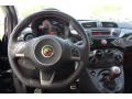 Abarth Nero/Rosso/Nero (Black/Red/Black) Steering Wheel Photo for 2013 Fiat 500 #84035739