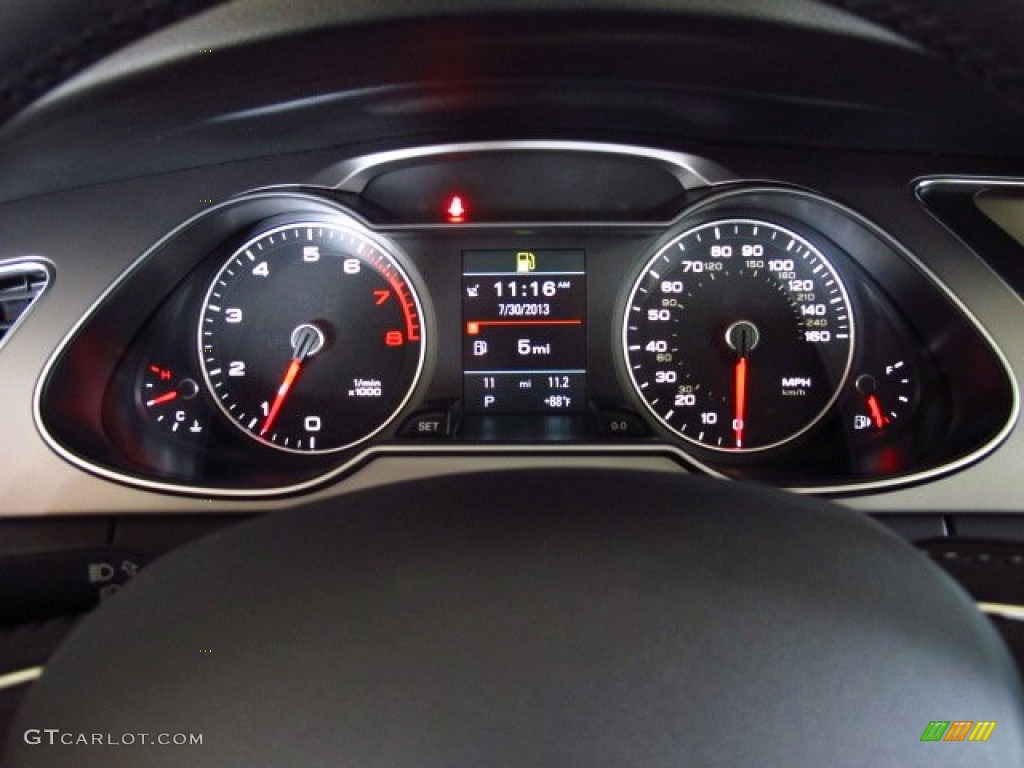 2014 Audi A4 2.0T quattro Sedan Gauges Photo #84036498