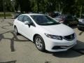 Taffeta White - Civic LX Sedan Photo No. 1