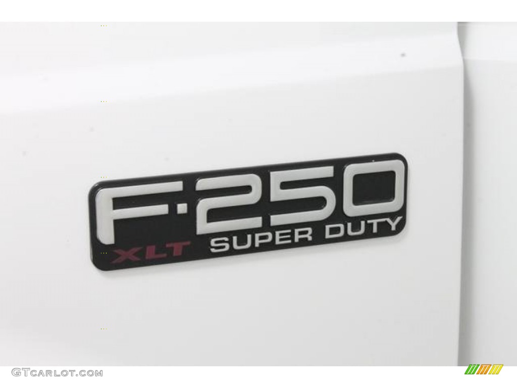 2000 F250 Super Duty XLT Extended Cab 4x4 - Oxford White / Medium Graphite photo #15