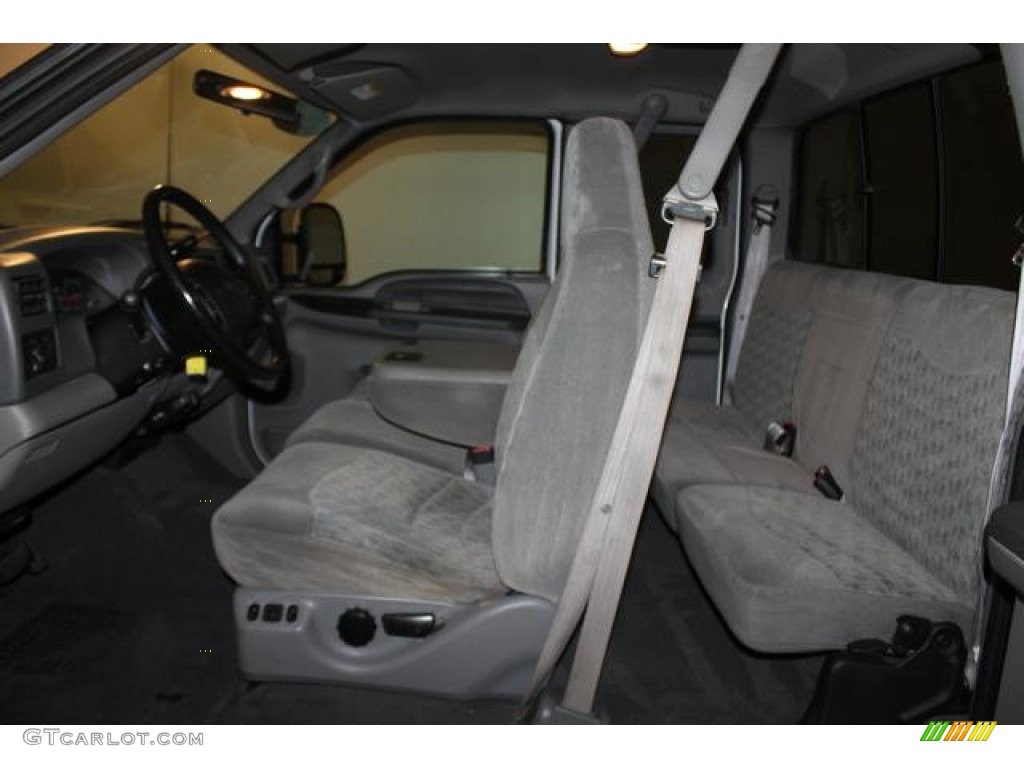 2000 F250 Super Duty XLT Extended Cab 4x4 - Oxford White / Medium Graphite photo #25