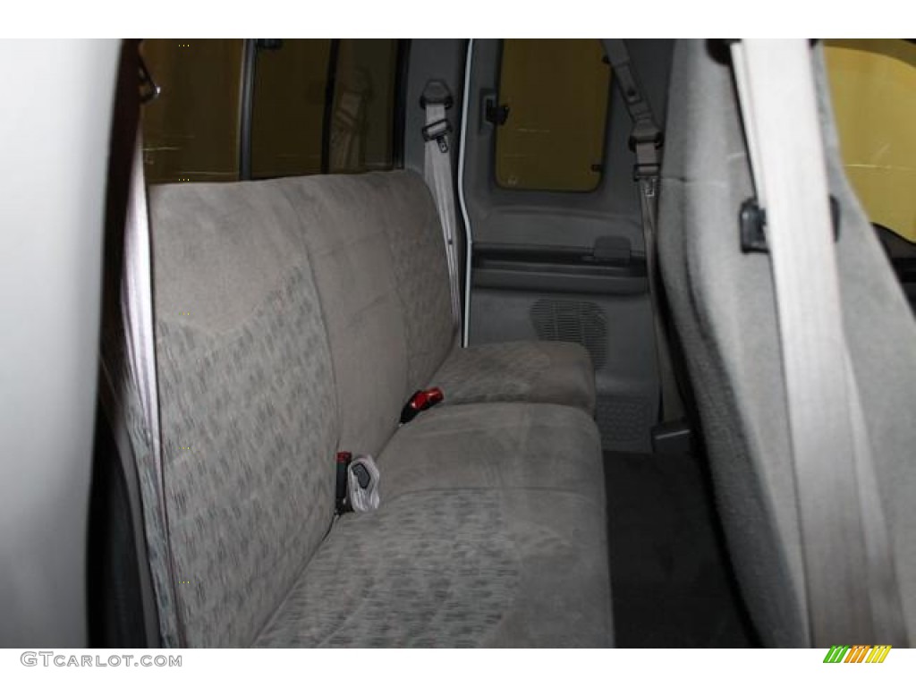 2000 F250 Super Duty XLT Extended Cab 4x4 - Oxford White / Medium Graphite photo #26