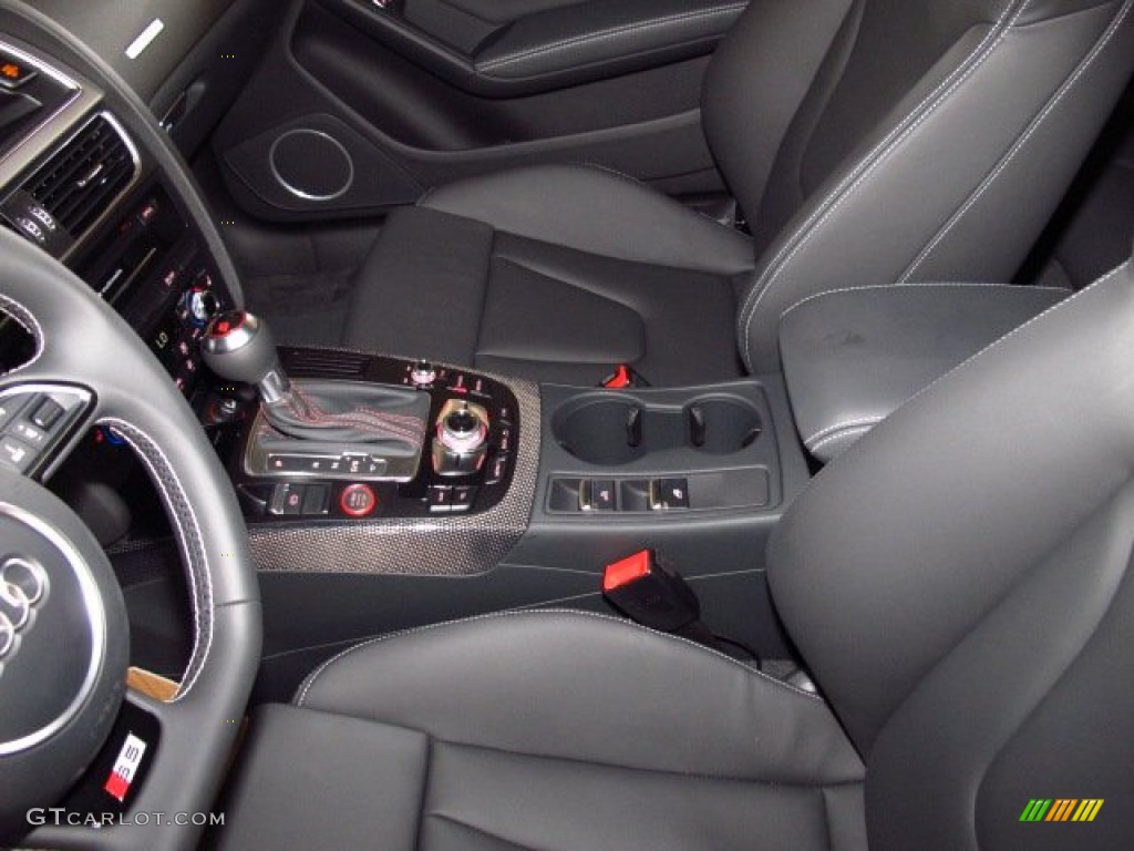 2014 S5 3.0T Premium Plus quattro Cabriolet - Phantom Black Pearl / Black photo #26