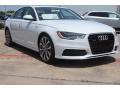 2014 Glacier White Metallic Audi A6 3.0T quattro Sedan  photo #1