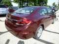 Crimson Red Pearl - Civic LX Sedan Photo No. 3