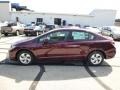 Crimson Red Pearl - Civic LX Sedan Photo No. 6