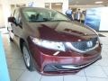Crimson Red Pearl - Civic LX Sedan Photo No. 5