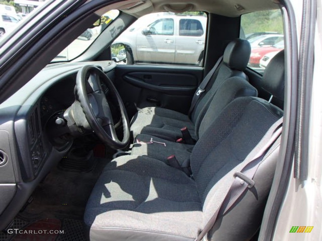 2005 Silverado 1500 Regular Cab - Silver Birch Metallic / Dark Charcoal photo #8