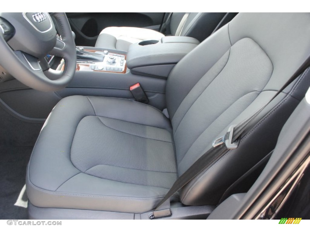 Black Interior 2014 Audi Q7 3.0 TDI quattro Photo #84038856