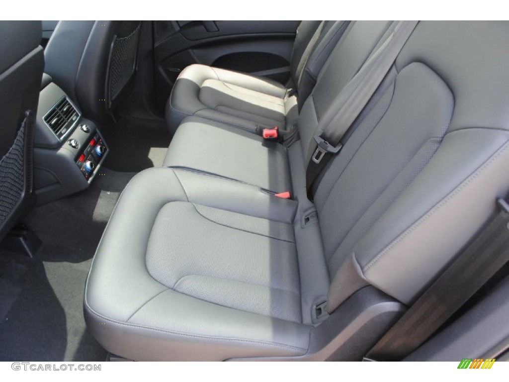 Black Interior 2014 Audi Q7 3.0 TDI quattro Photo #84039177