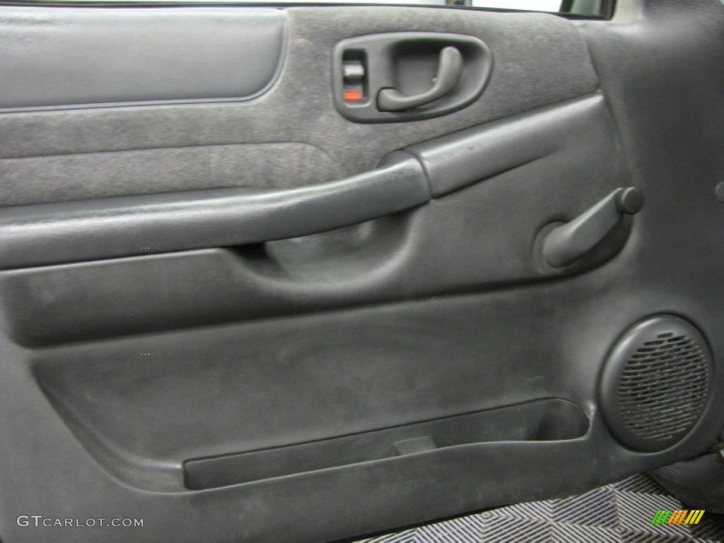 2002 S10 LS Extended Cab - Forest Green Metallic / Graphite photo #6
