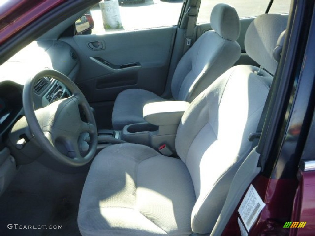 2003 Galant ES - Ultra Red Pearl / Gray photo #8