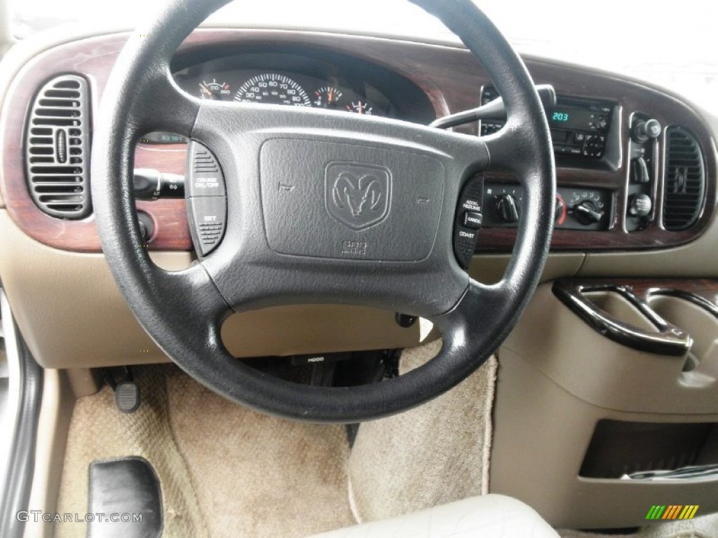2003 Ram Van 1500 Passenger Conversion - Bright White / Sandstone photo #16