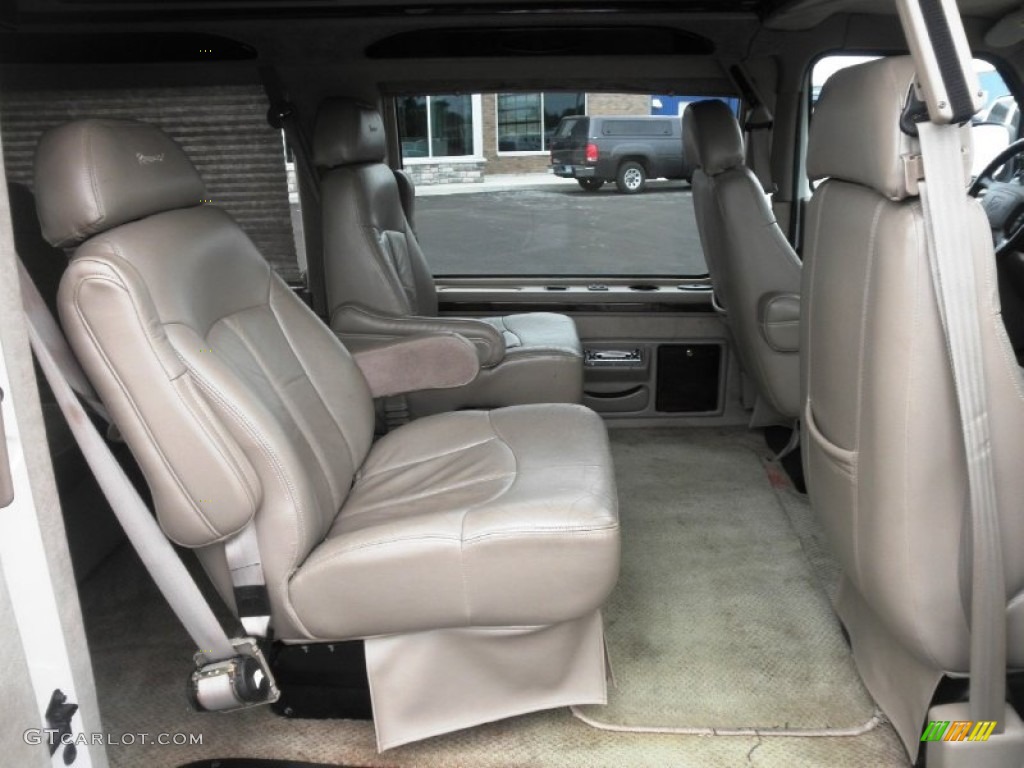 2003 Ram Van 1500 Passenger Conversion - Bright White / Sandstone photo #26