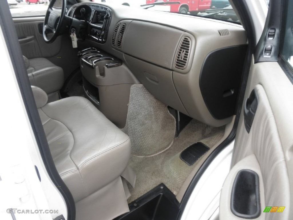 2003 Ram Van 1500 Passenger Conversion - Bright White / Sandstone photo #30