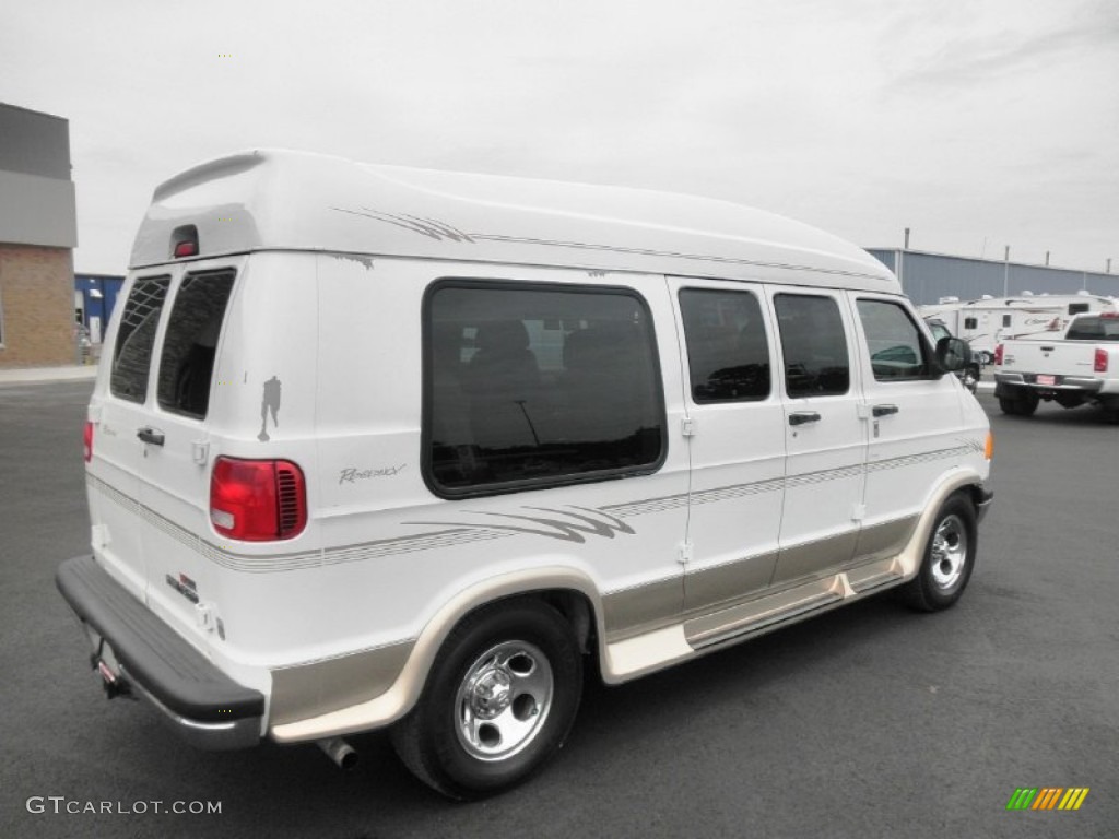 2003 Ram Van 1500 Passenger Conversion - Bright White / Sandstone photo #32