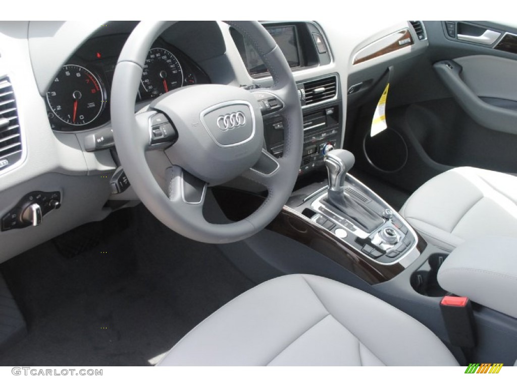 Titanium Gray Interior 2014 Audi Q5 3.0 TFSI quattro Photo #84040206