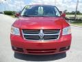 2009 Inferno Red Crystal Pearl Dodge Grand Caravan SXT  photo #15