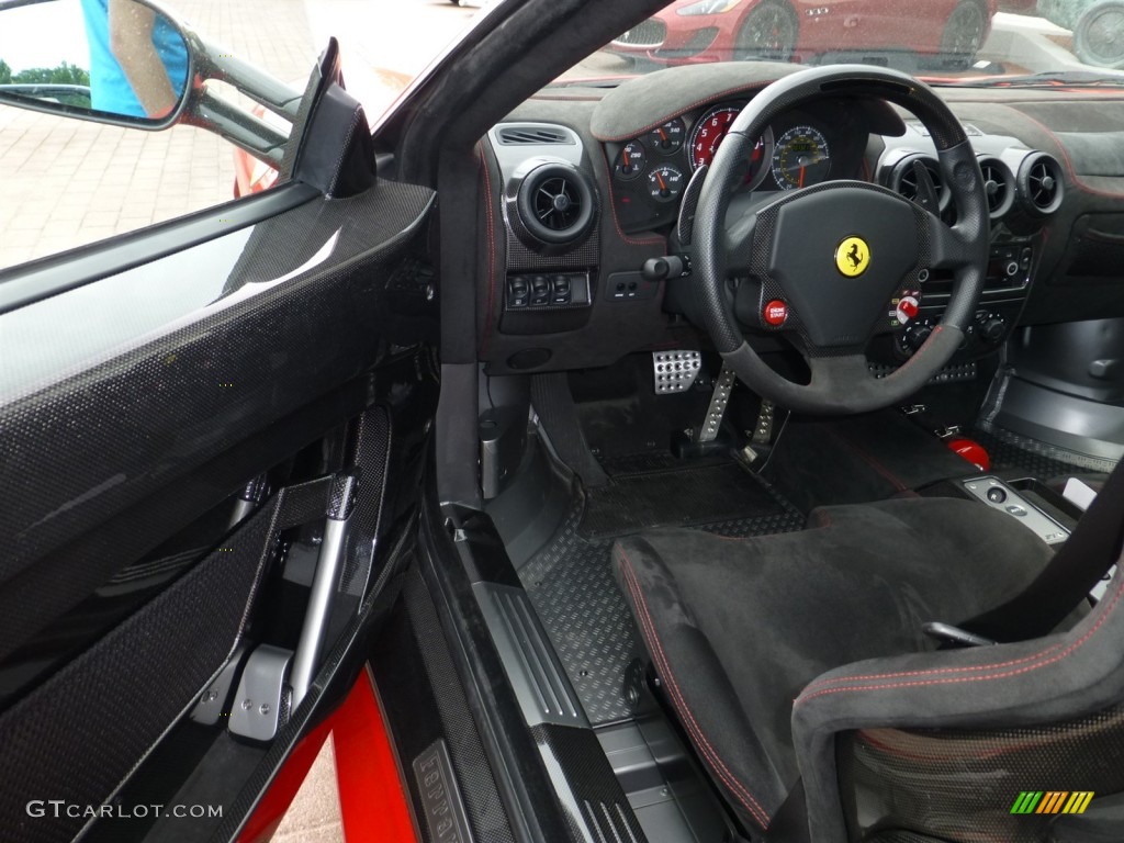 2008 Ferrari F430 Scuderia Coupe Black Dashboard Photo #84040410