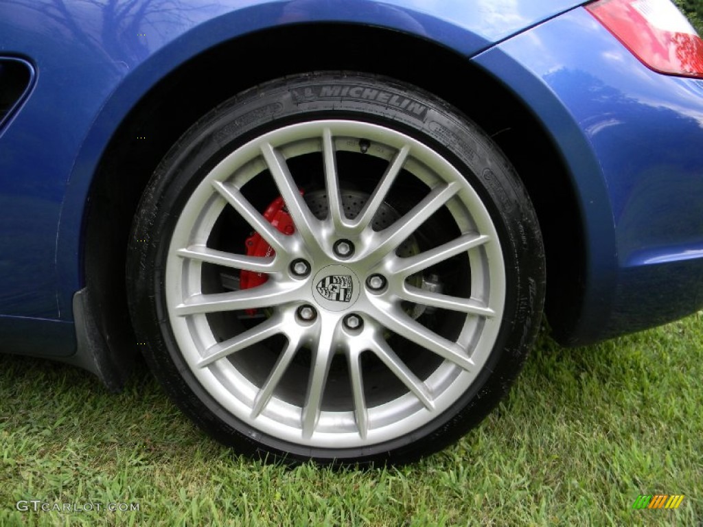 2006 Cayman S - Cobalt Blue Metallic / Stone Grey photo #48