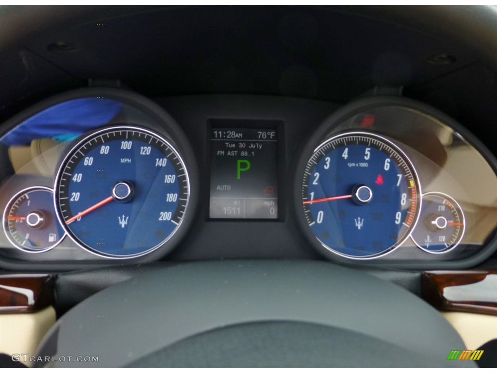 2013 Maserati GranTurismo Convertible GranCabrio Gauges Photos