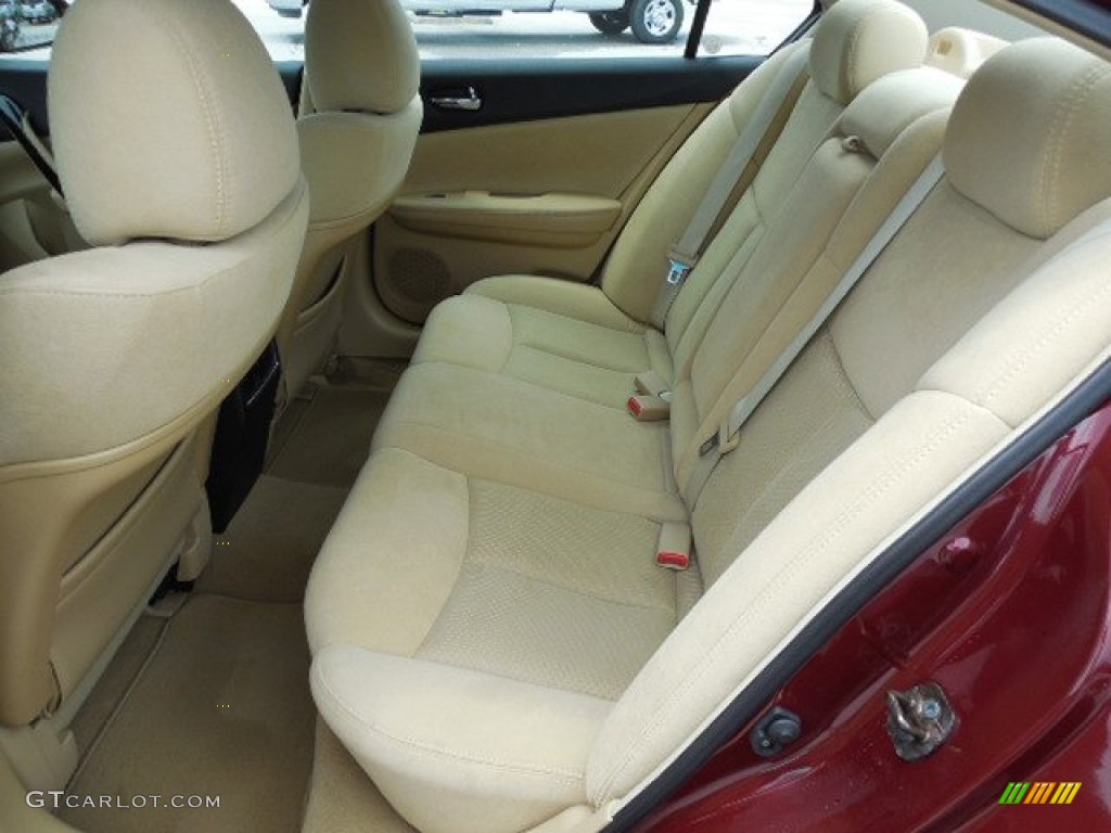 2010 Maxima 3.5 S - Tuscan Sun Red / Caffe Latte photo #5