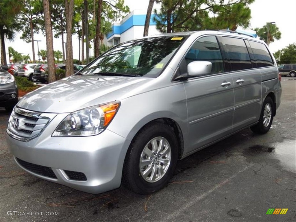 Alabaster Silver Metallic 2010 Honda Odyssey EX-L Exterior Photo #84043352