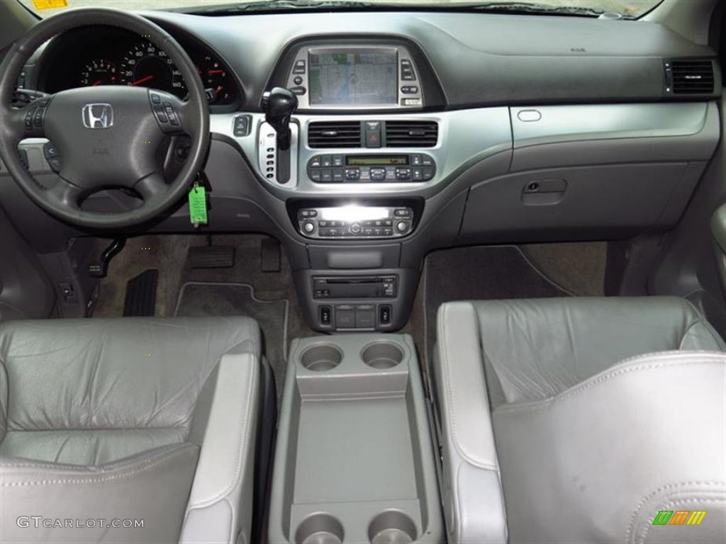 2010 Honda Odyssey EX-L Gray Dashboard Photo #84043457