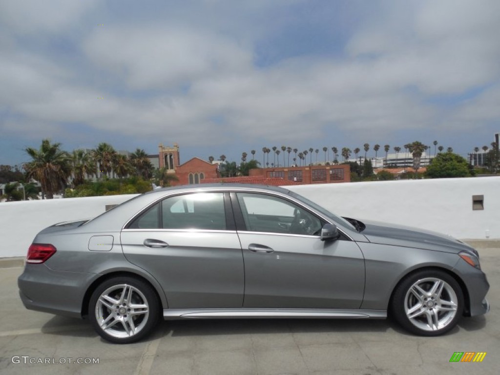 2014 E 350 Sport Sedan - Paladium Silver Metallic / Gray/Dark Gray photo #3