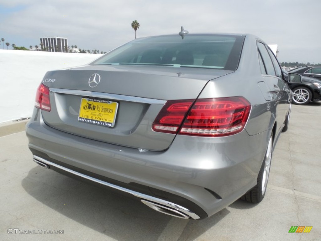 2014 E 350 Sport Sedan - Paladium Silver Metallic / Gray/Dark Gray photo #4