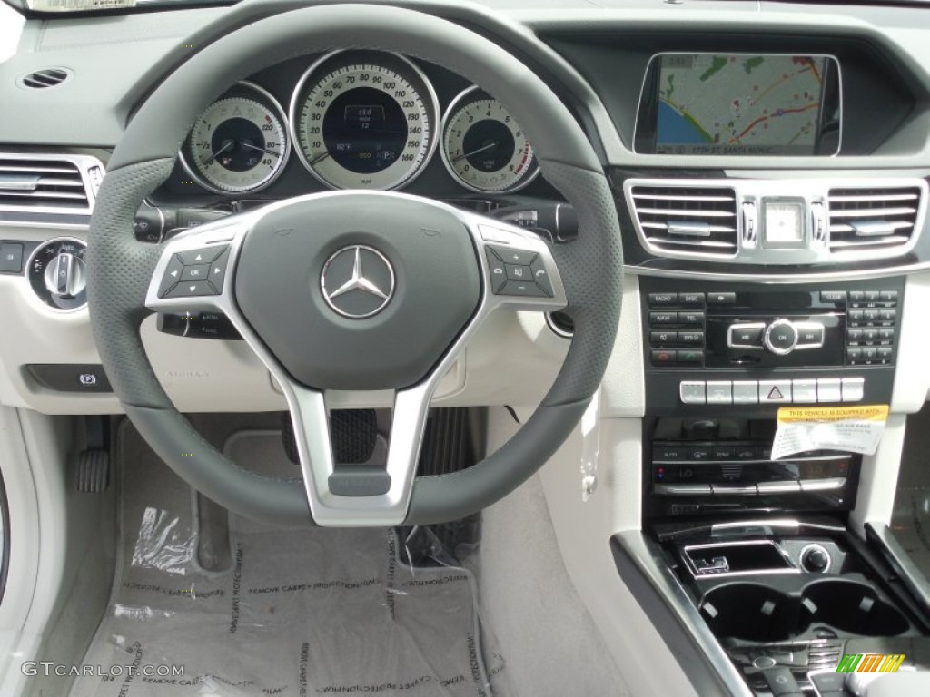 2014 E 350 Sport Sedan - Paladium Silver Metallic / Gray/Dark Gray photo #9