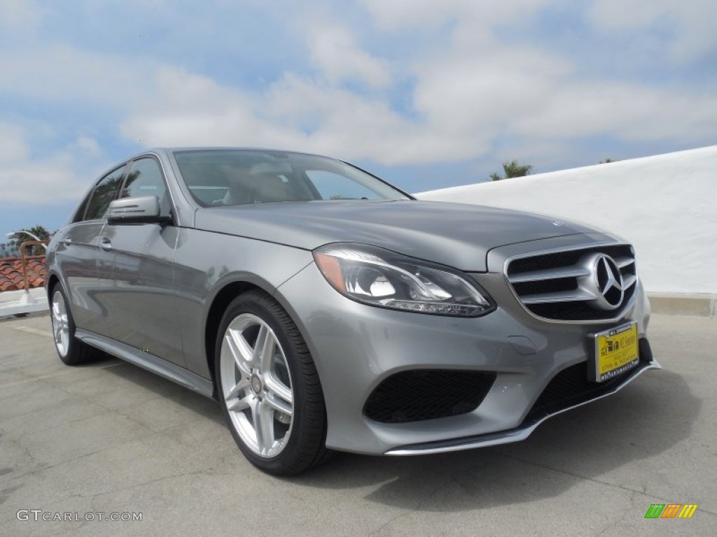 2014 E 350 Sport Sedan - Paladium Silver Metallic / Gray/Dark Gray photo #11