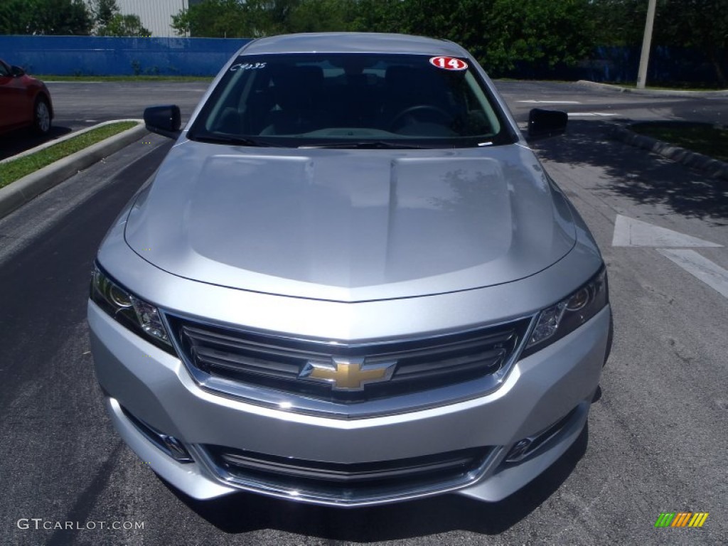 Silver Ice Metallic 2014 Chevrolet Impala LS Exterior Photo #84043694