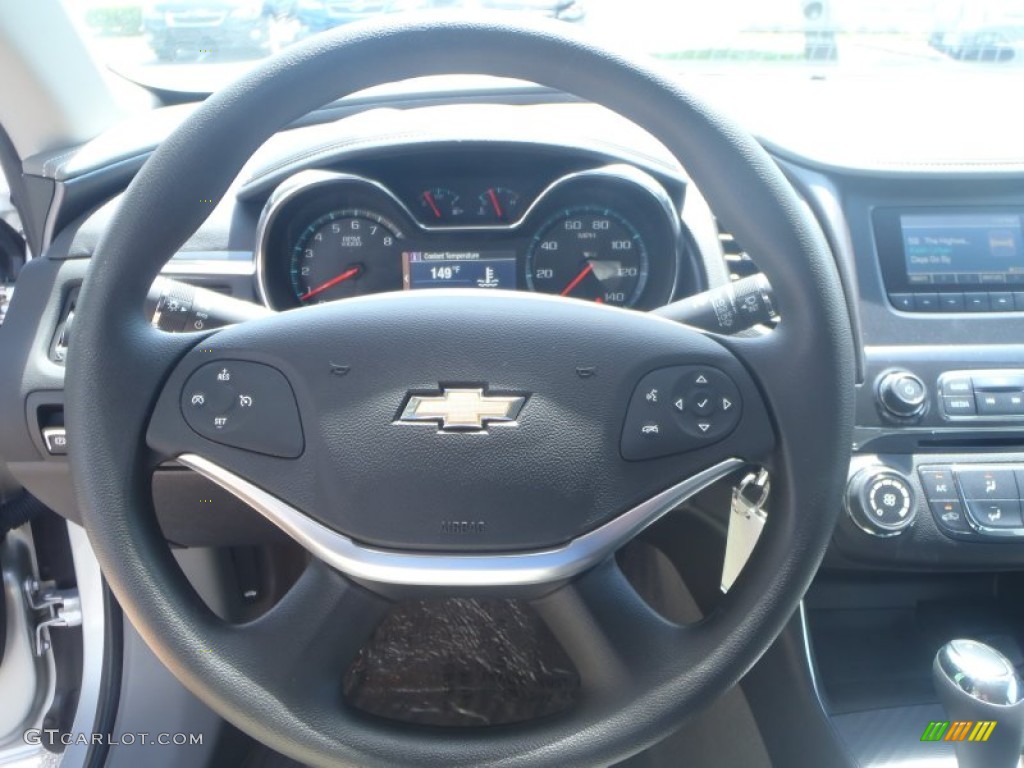 2014 Impala LS - Silver Ice Metallic / Jet Black/Dark Titanium photo #12