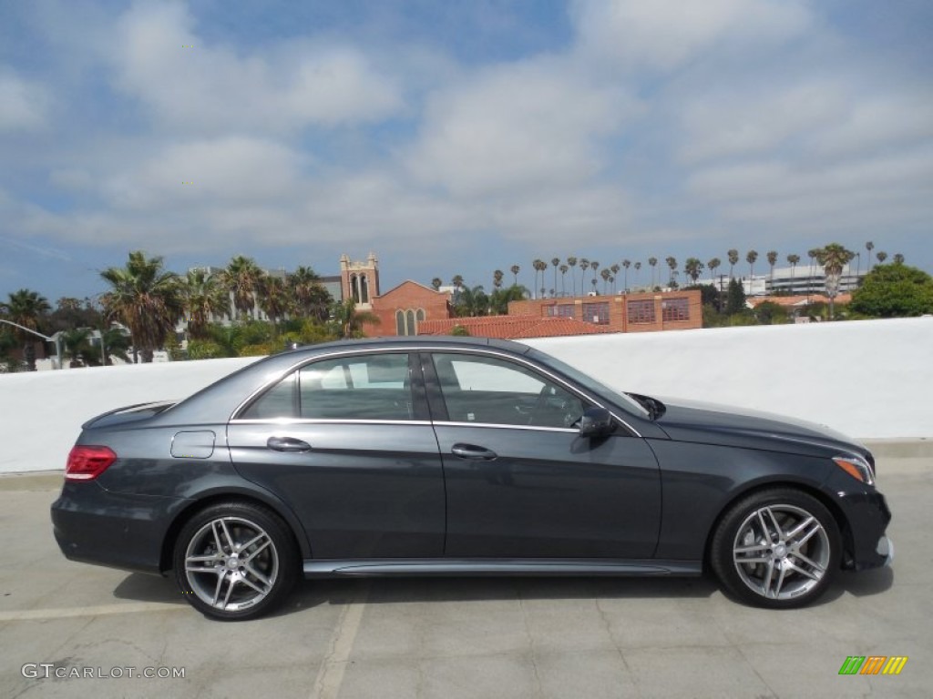Steel Gray Metallic 2014 Mercedes-Benz E 550 4Matic Sedan Exterior Photo #84044576