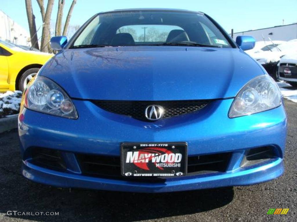 2006 RSX Type S Sports Coupe - Vivid Blue Pearl / Ebony photo #2