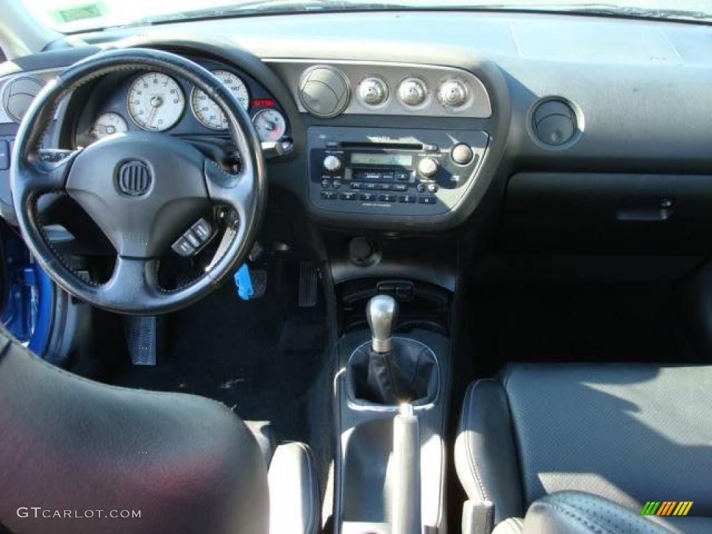 2006 RSX Type S Sports Coupe - Vivid Blue Pearl / Ebony photo #11