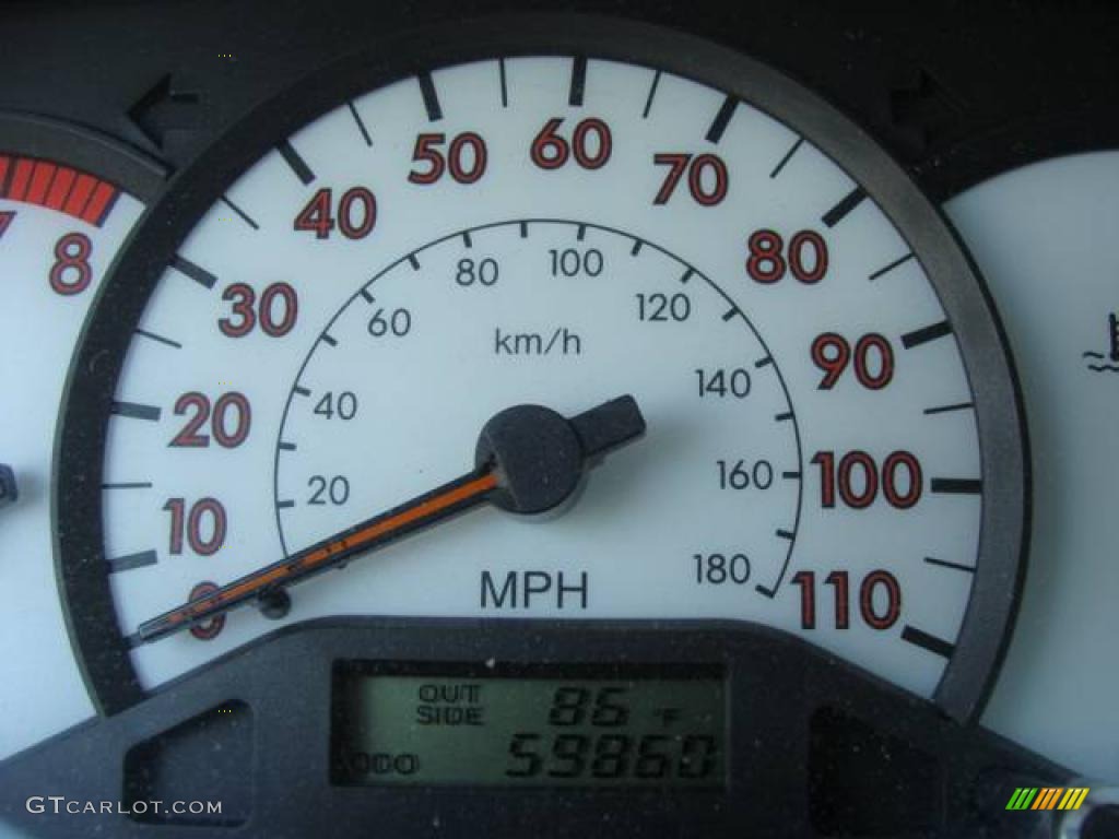 2003 Corolla S - Moonshadow Metallic / Black photo #12