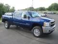 2014 Blue Topaz Metallic Chevrolet Silverado 2500HD LTZ Crew Cab 4x4  photo #3