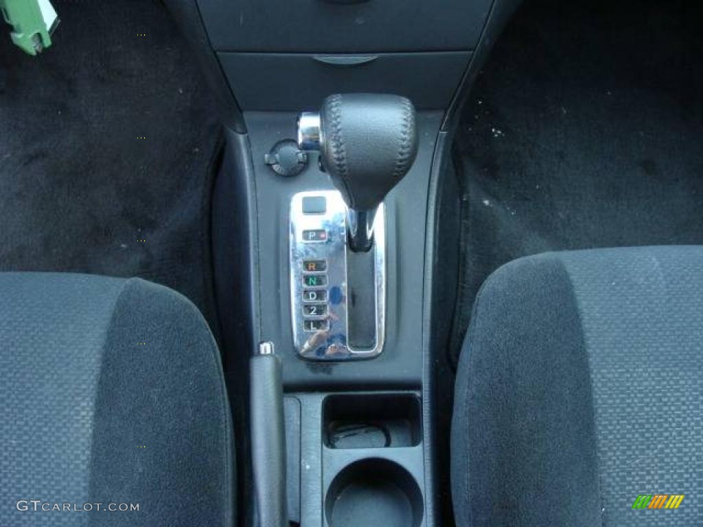 2003 Corolla S - Moonshadow Metallic / Black photo #14