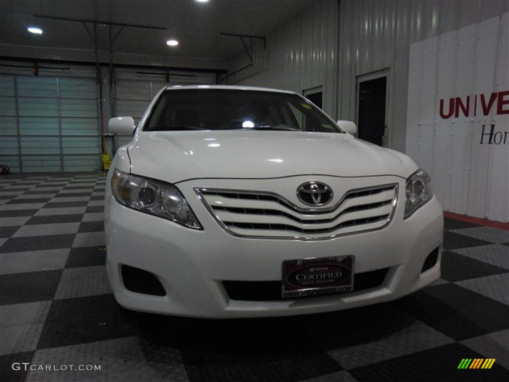 2011 Camry  - Super White / Bisque photo #2