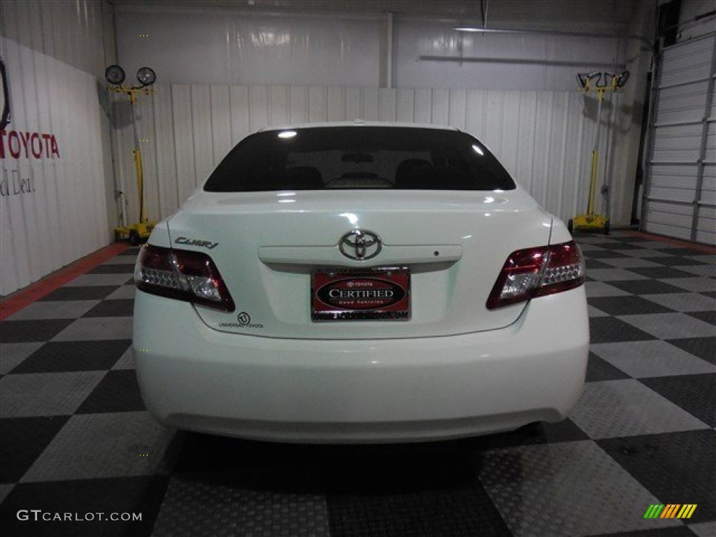 2011 Camry  - Super White / Bisque photo #6