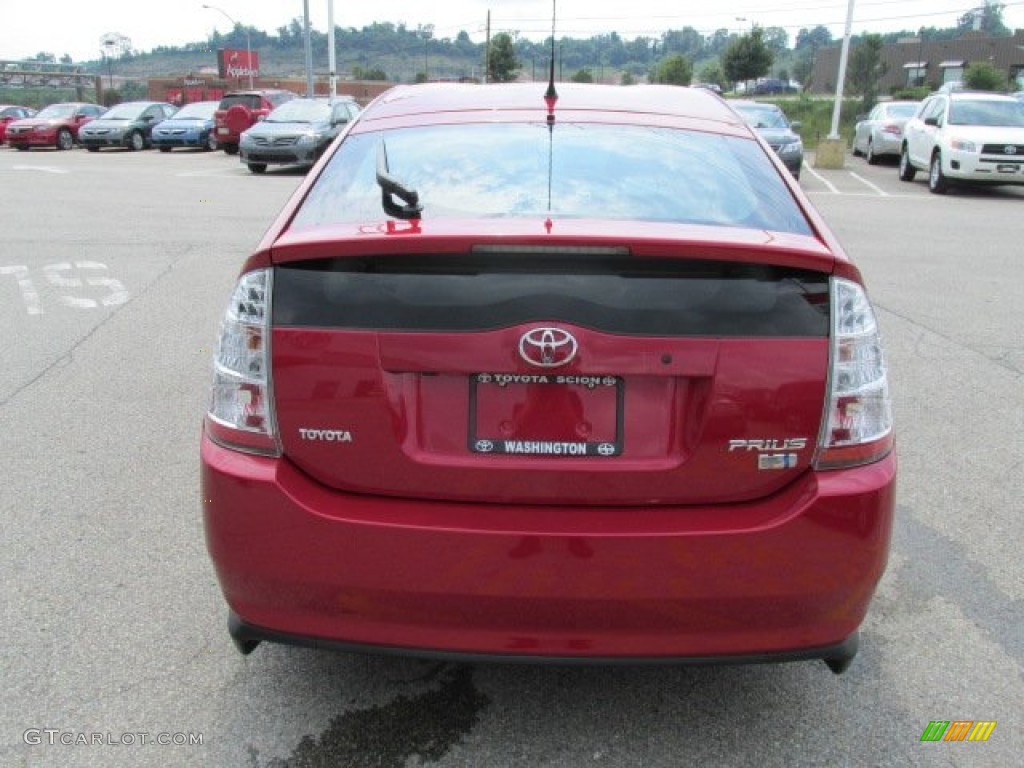 2009 Prius Hybrid - Barcelona Red Metallic / Dark Gray photo #8