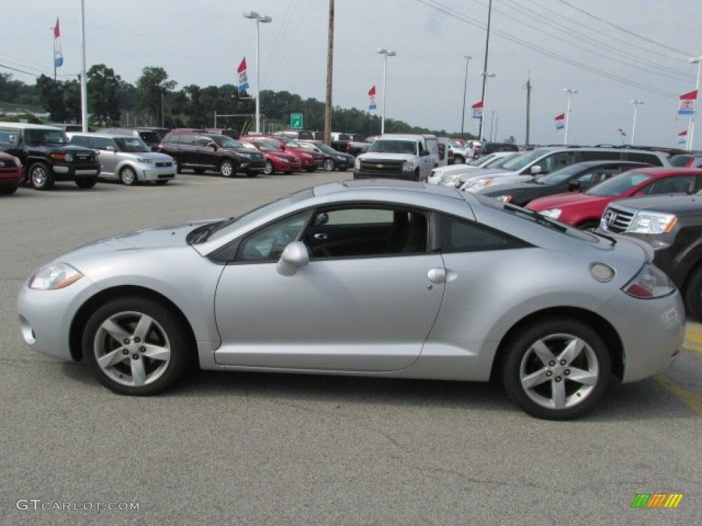 2006 Eclipse GS Coupe - Liquid Silver Metallic / Dark Charcoal photo #7