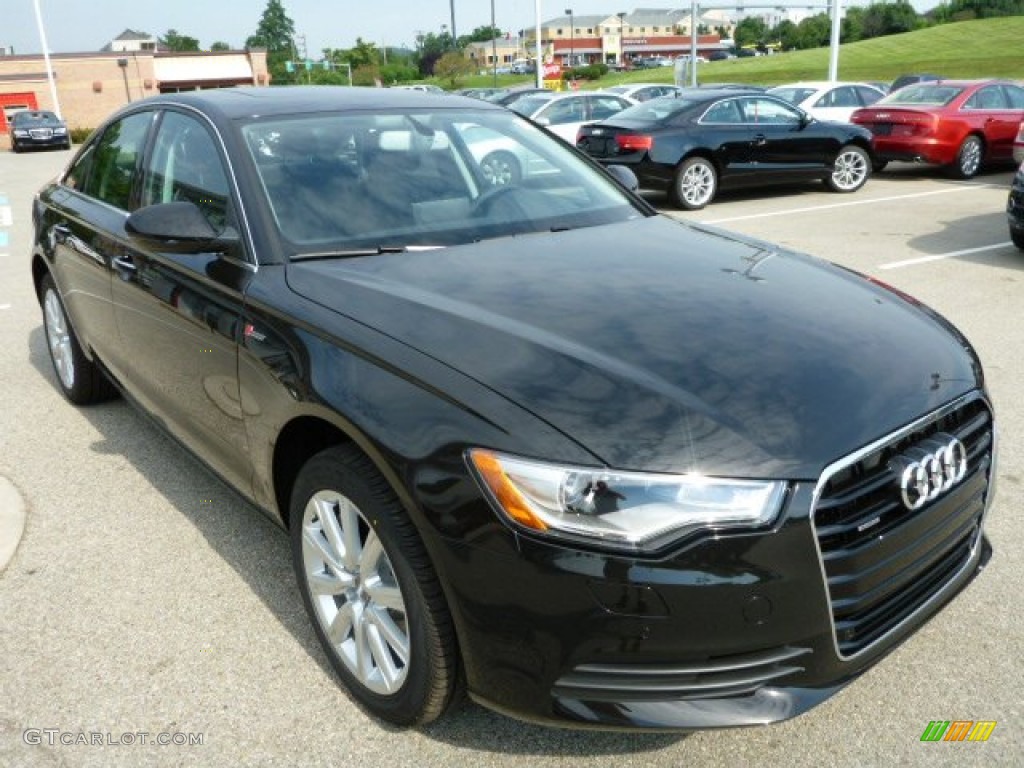 Havanna Black Metallic 2014 Audi A6 3.0T quattro Sedan Exterior Photo #84048623