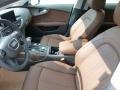 Nougat Brown 2014 Audi A7 3.0T quattro Premium Plus Interior Color