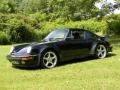 Black 1987 Porsche 911 Turbo Coupe