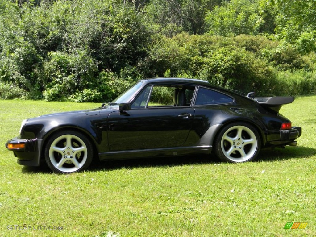 Black 1987 Porsche 911 Turbo Coupe Exterior Photo #84050561