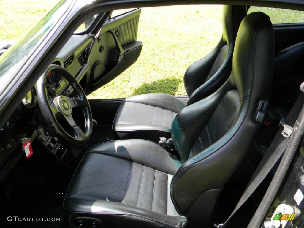 1987 Porsche 911 Turbo Coupe Front Seat Photo #84051098