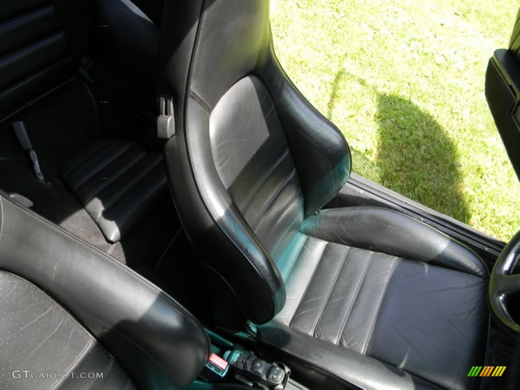 1987 Porsche 911 Turbo Coupe Front Seat Photo #84051143